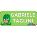 ETICHETTE TERMOADESIVE PJ MASK PERSONALIZZABILI