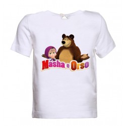 T-SHIRT MASHA E ORSO