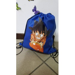 SACCA BLU DRAGONBALL SPORT SCUOLA MARE BIMBI