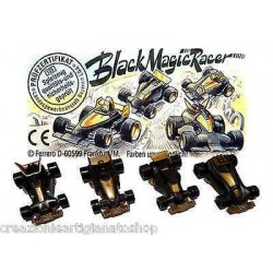 Dettagli su  BLACK MAGIC RACER - kinder -  COMPLETA con 1 CARTINA GERMANIA