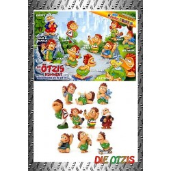 Dettagli su  DIE OTZIS SERIE COMPLETA  10 CARTINE 1 DESCRIZIONE CARTELLO GERMANIA KINDER