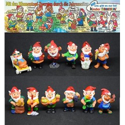 Dettagli su  SERIE TEDESCA KINDER - 1994 MIT DEN BLUMENTOPF-ZWERGEN - con 1 cartina