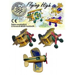 flying high  SERIE COMPLETA   - KINDER  - CON 3 CARTINE