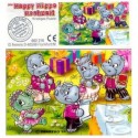 KINDER  - PUZZLE  DIE HAPPY HIPPO  HOCHZEIT - CON cartina