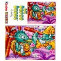 Dettagli su  KINDER  - PUZZLE die dapsy dinos -  cartina