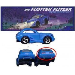 Die flotten Flitzer blu fari rossi quella cerchiata di rosso  cartina - kinder 