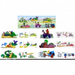 K00 - N080910111213 SERIE COMPLETA - KINDER  - con 6 CARTINE