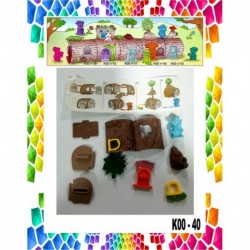 K00 - N40  - KINDER  - CON CARTINA