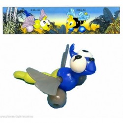 K00 - N65  SERIE - KINDER  - CON CARTINA - VARIANTE BLU