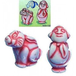 k00 - 132 PERSONAGGIO SENZA CARTINA - kinder -