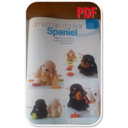 PDF SCHEMA AMIGURUMI CANE COCKER SPANIEL