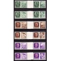 V490 RSI - Propaganda di Guerra serie n 2536 con interspazi  180 MNH
