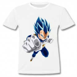 T-SHIRT BAMBINO/RAGAZZO DI DRAGONBALL VEGETA