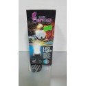 Luce led  bianca + resina pietre