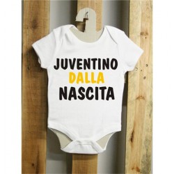 BODY BEBE' PERSONALIZZATO JUVENTUS  NOME + NUMERO