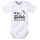 BODY BEBE' PERSONALIZZATO JUVENTUS
