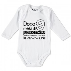 BODY BEBE' PERSONALIZZATO MANICA CORTA