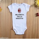 BODY BEBE' PERSONALIZZATO MILAN