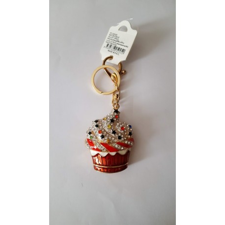 Portachiavi idea regalo con strass