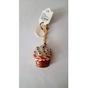 Portachiavi idea regalo con strass