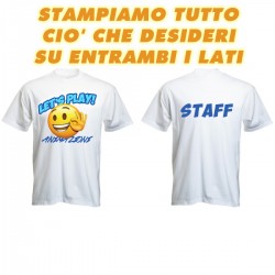 T-SHIRT PERSONALIZZATA CON LOGHI O DISEGNI