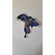 STICKERS AUTO MOTO 9 CM BATMAN