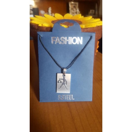 COLLANA UOMO/DONNA SEGNO ZODICALE PESCI