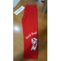 LEGGINS FELPATI  PER BAMBINE 6-8 ANNI ROSA