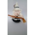 BEFANA 12 CM IN PLASTICA VERDE