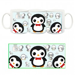 TAZZA CERAMICA MUG SIMPATICI PINGUINI