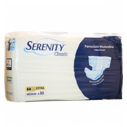 PANNOLONI PER ANZIANI LARGE 30 PEZZI SERENITY