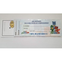 INVITI X COMPLEANNO 30 PZ SPIDERMAN