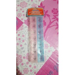 PORTAPILLOLE SETTIMANALI IN PLASTICA