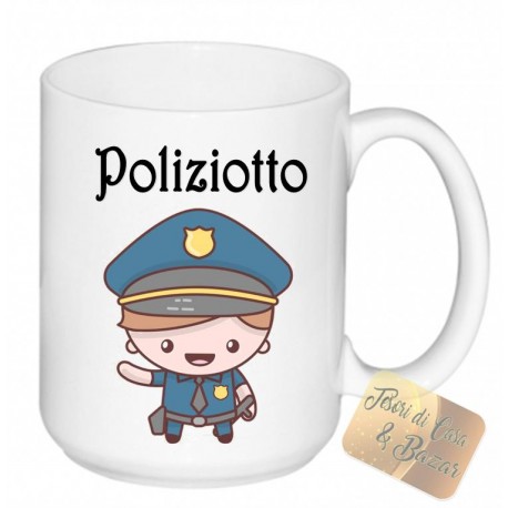 TAZZA DEI MESTIERI POLIZIOTTO