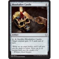 Candela di Cera Sanguigna - Bloodtallow Candle