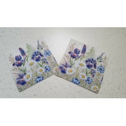 TOVAGLIOLI PER DECOUPAGE 4PZ ANGIOLETTO CON CERVO