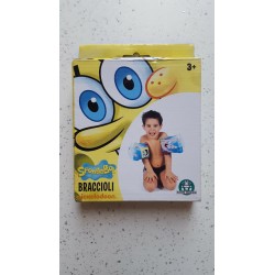 GONFIABILE MARE BRACCIOLI BIMBI SPONGEBOB 52X16 CM 3-6 ANNI