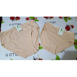 MUTANDA DONNA CURVY ANZIANI BEIGE MISURA L ALTA VITA IN COTONE