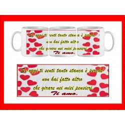 TAZZA CERAMICA MUG  SAN VALENTINO