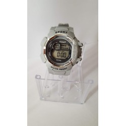 Orologio da polso per donna simil casio bianco