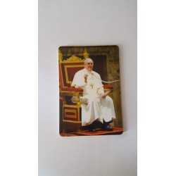 CALAMITE PAPA FRANCESCO ROMA 8 X 5,5 CM