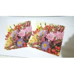 TOVAGLIOLI PER DECOUPAGE 4PZ ANGIOLETTO CON CERVO