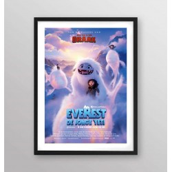 LOCANDINA POSTER 53 X 36 CM STAMPA NON ORIGINALE EVEREST DE JONGE YETI