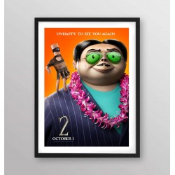 LOCANDINA POSTER STAMPA NON ORIGINALE ADAMS FAMILY