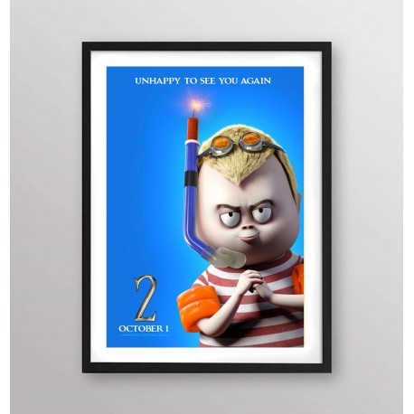 LOCANDINA POSTER STAMPA NON ORIGINALE ADAMS FAMILY