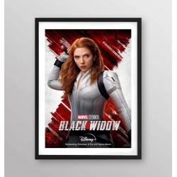 LOCANDINA POSTER STAMPA NON ORIGINALE BLACK WIDOW 70 X 100CM