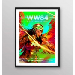 LOCANDINA POSTER WONDER WOMAN STAMPA NON ORIGINALE 53 X 36 CM