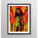 LOCANDINA POSTER STAMPA NON ORIGINALE WONDER WOMAN  60 X 90CM