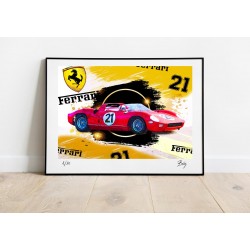 OPERA D'ARTE BAKY OO7 JAMES BOND 60 X 50 CM