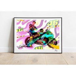 OPERA D'ARTE BAKY OO7 JAMES BOND 60 X 50 CM